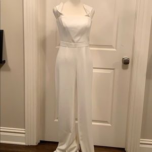Jay Godfrey Brin off the shoulder jumpsuit